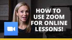 How to Get Set Up with Zoom for Online Music Lessons
